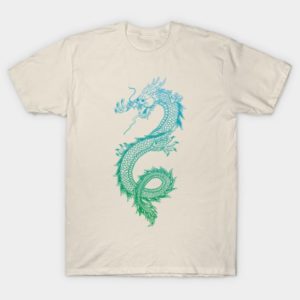 awesome asian dragon t shirt