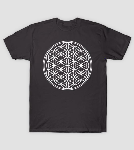 flower of life sacred geometry shirt