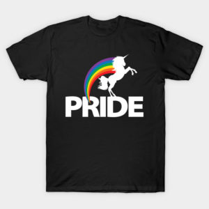 pride unicorn rainbow t shirt