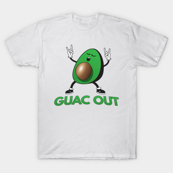 guac out avocado pun t shirt