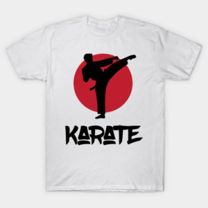 martial arts karate t shirt