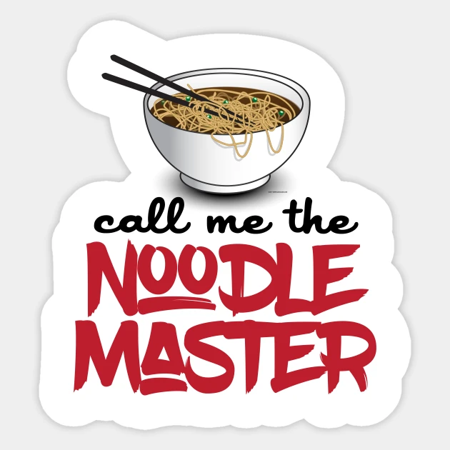 Ramen Noodle Sticker
